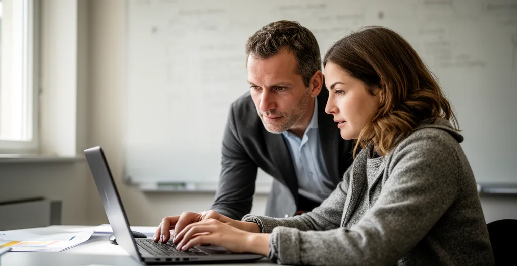 Formation SEO pratique avec accompagnement individualisé sur ordinateur